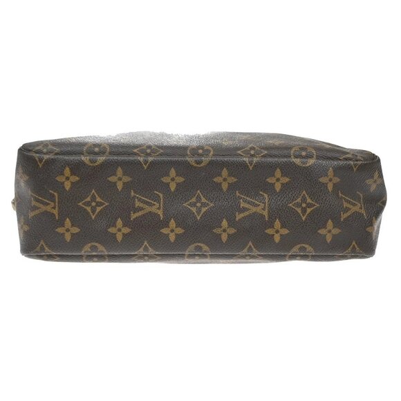 LOUIS VUITTON Trousse Toilette 28 Clutch Hand Bag Monogram Brown - Picture 5 of 15